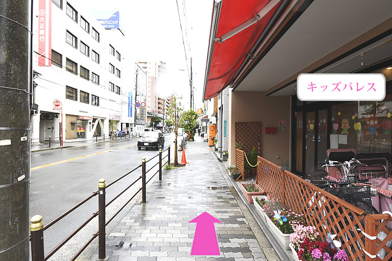 画像：美章園駅よりご案内2